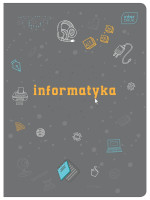 Zeszyt A5/60k kratka INFORMATYKA Hybrid Interdruk